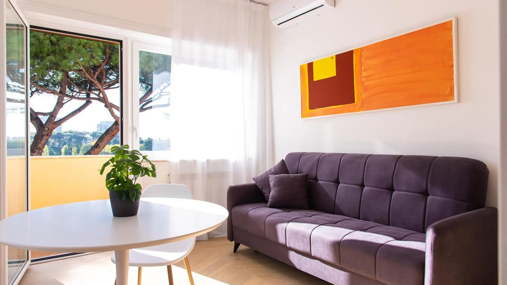 Appartement Eur Terrazzo Vista Laghetto Modigliani à Rome Italie